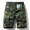 Zomer Mannen Camouflage Katoenen Cargo Shorts Mannen Mode Multi-pocket Casual Korte Broek Buitenkleding Ademende Joggingbroek Korte Broek Mannen