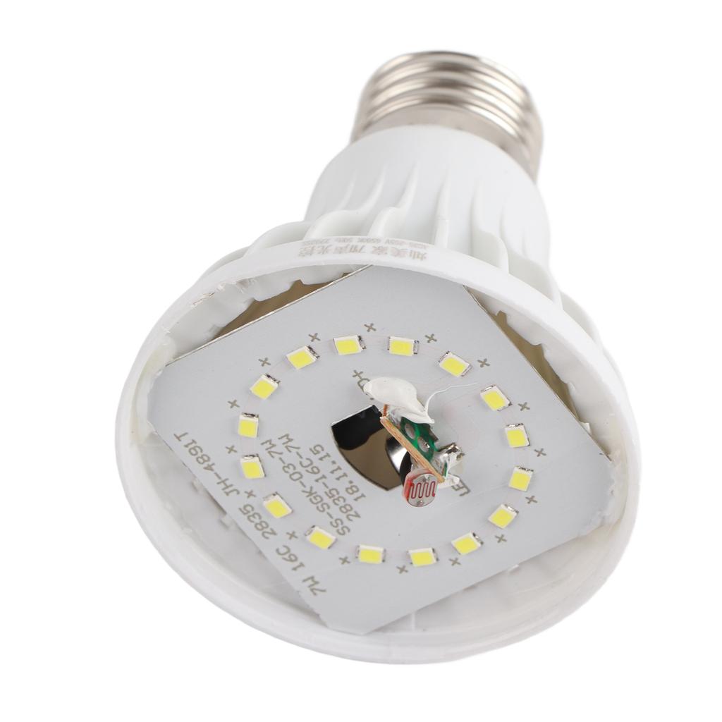 220V Sound Sensor Glühbirnen E27 LED Lampen Sound Licht Steuerung Automatisches Ein-/Ausschalten Nachtlichter Sensor Glühbirne