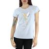 Disney T-shirt Classica in Cotone per Donna/Signora con Campanellino