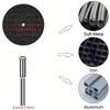 54pcs/set Iron 50pcs 32mm Metal Cutting DISC 4pcs Central Axis Rotary Tool Circular Saw Blade Cutting Sanding Grinding Wheel