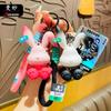 Gradient Bunny Stylish Charm For Backpacks And Keys Cute Pvc Accessory Gift Bulk