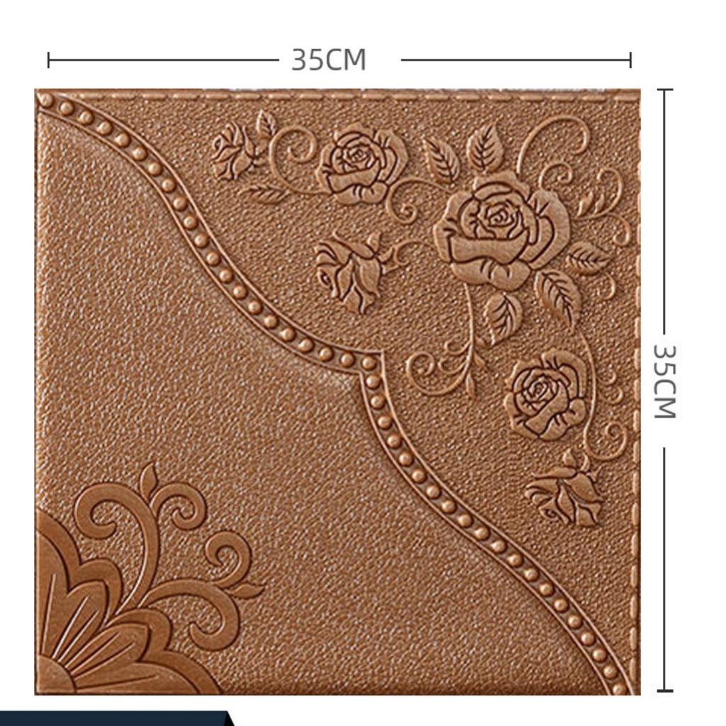 20/10/5/1Pcs 35*35cm Wallpaper Brick 3D Wall Sticker Foam Self Adhesive DIY Living Room Decor Waterproof Paper