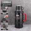 Large Capacity Outdoor Thermos 316 Stainless Steel Portable Warm Kettle for Car or Student Use