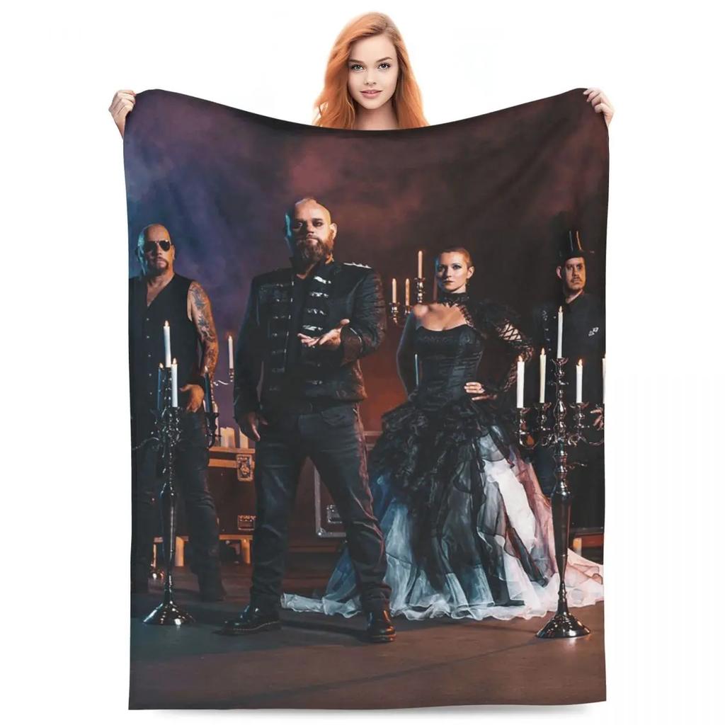 Germany Mono Inc Band Decke Rock Music Blanket Fleece Throw Blanket Throw Blankets for Bedding Travel Throws Bedspread Quilt