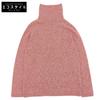 TOYOBOSHI NAZUNA Cashmere100 Turtleneck Knit Top for Women, Marble Red, Size 1 (08IT-PC0002) Tops 1 Marble RedUsed