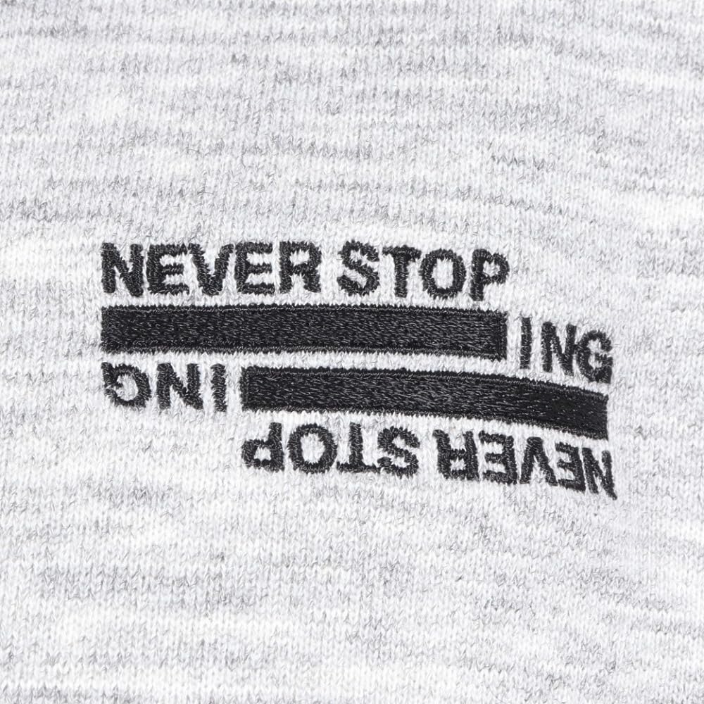 The North Face NEVER STOP ING Mixed Size M Crew, Gray,
