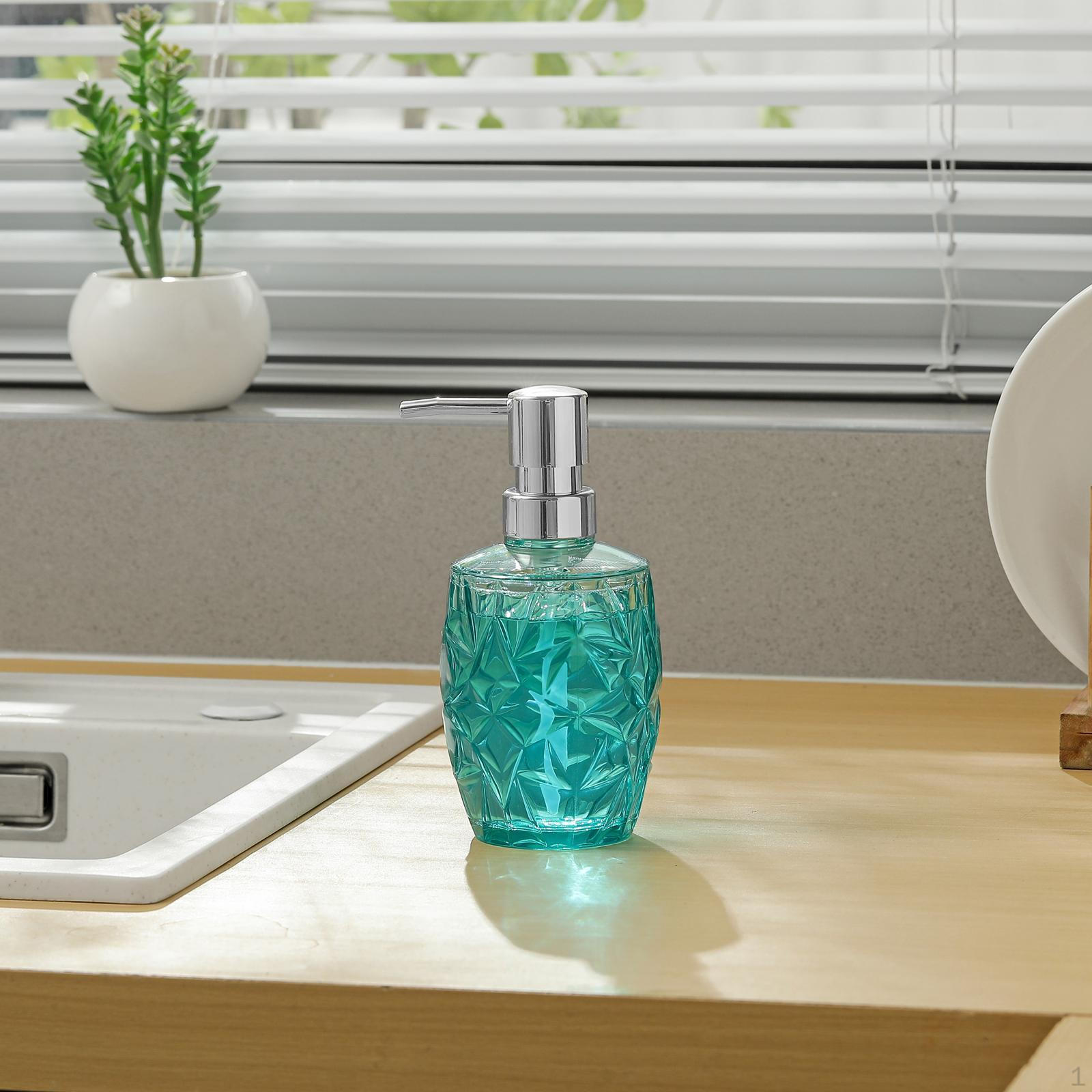 

Елегантний дозатор мила для дому та кухні синій