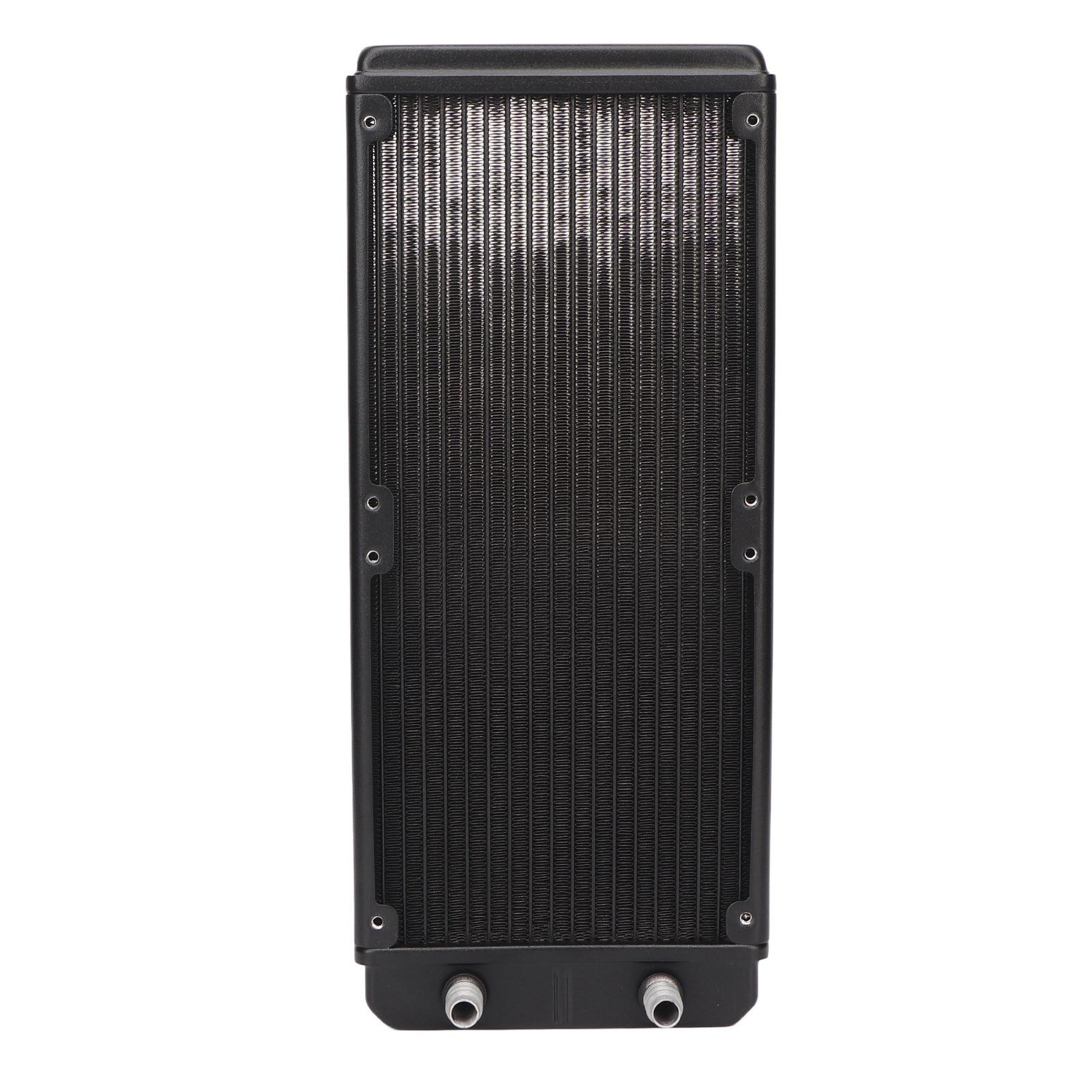 

Радиатор водяного охлаждения, матовый 18-трубный металлический теплообменник, радиатор для водяного охлаждения процессора ПК