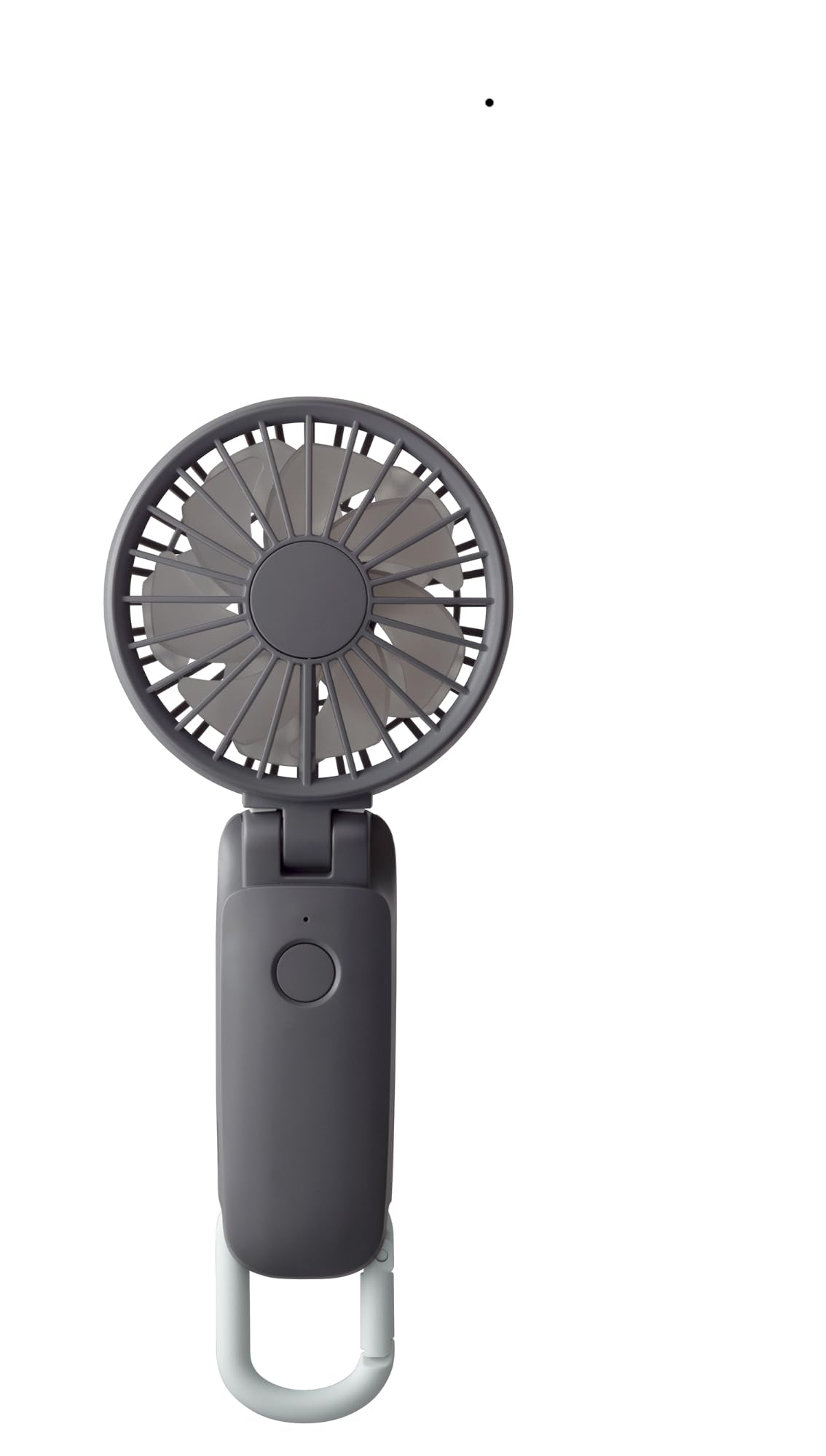 

RHYTHM Silky Wind Mobile Handheld USB Rechargeable in Cool on DC Carabiner Strap Portable or Desktop Dark Gray 3.1 Fan, 2024, Quiet, Neck-Mounted,