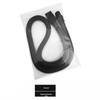 White/Black Melodica Flexible Tube ABS Mouthpiece Blowpipe New Mouth Security Stretchable Pianica