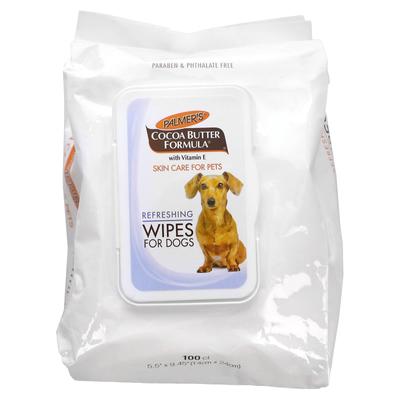 Coconut Butter Formula mit Vitamin E, Erfrischende Tücher für Hunde, 100 Stück