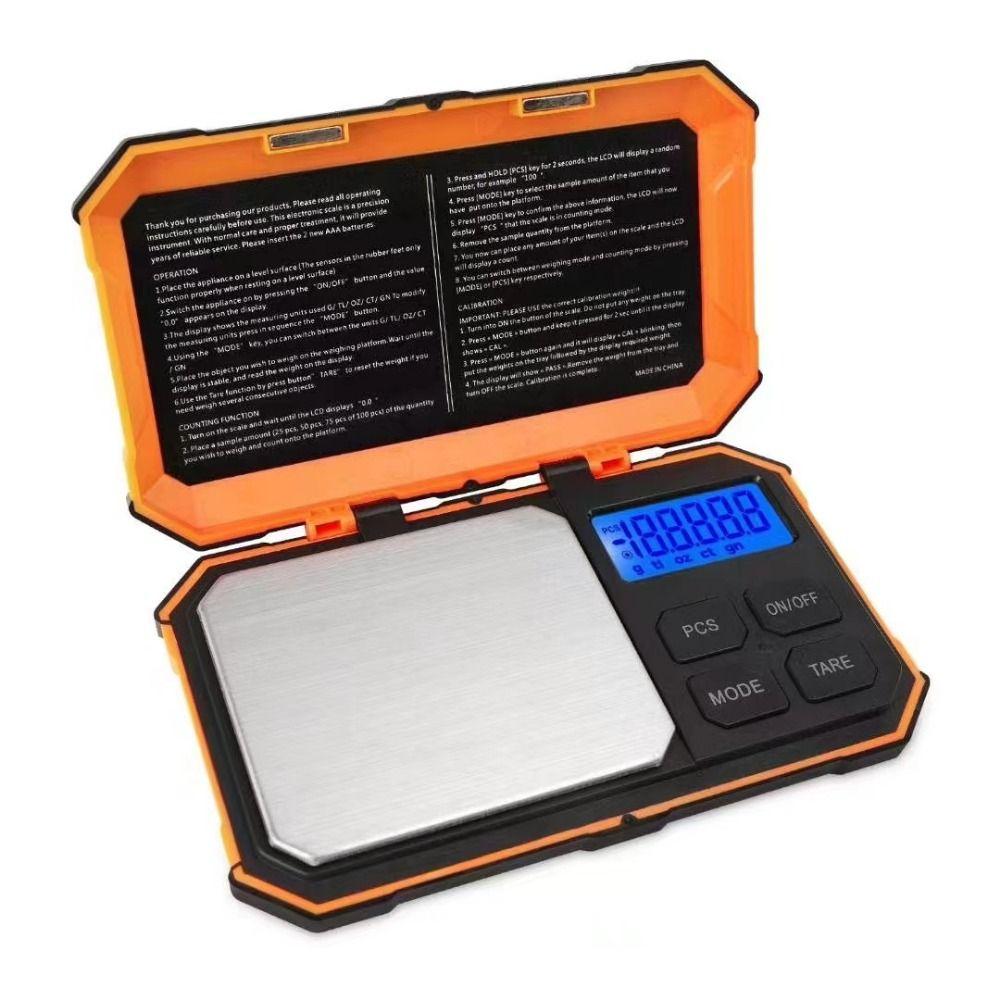 High Precision Electronic Scales 500g 0.01g Digital Scale Milligram Calibration Weights