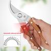 Professional Pruning Shears Multi-purpose Garden Trimming Fruit Picking Branch Tree Cutting Tools Stainless Steel Scissors