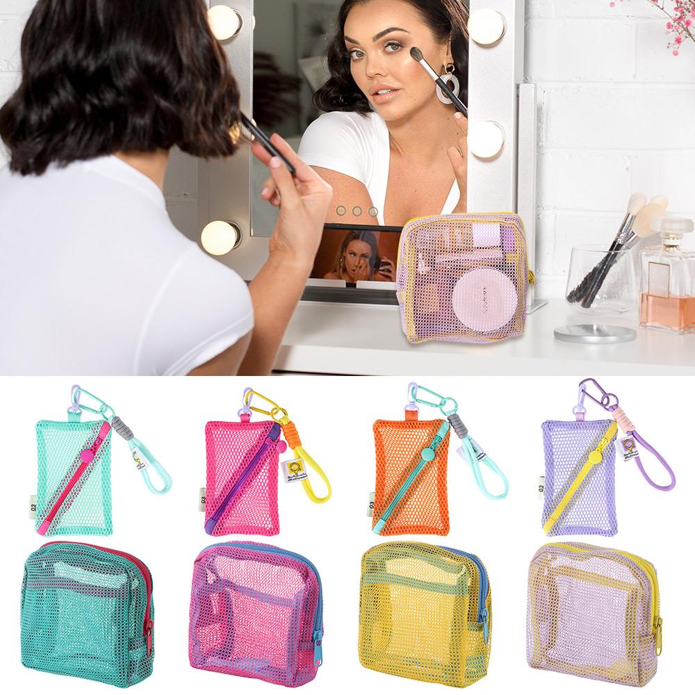Large Capacity Storage Bag Candy Color Make Up Case Fashion Travel Storage Pouch