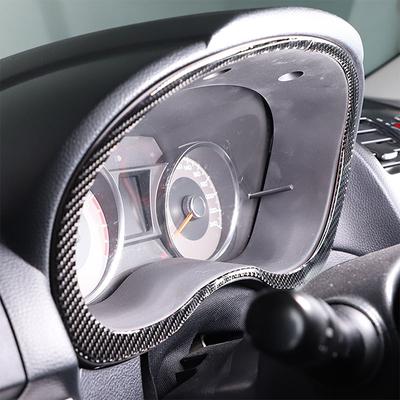 Decoratief frame/afdekking/sierlijst van zacht carbon voor het dashboard van de Subaru Forester 2013 2014 2015 2016 2017 2018.