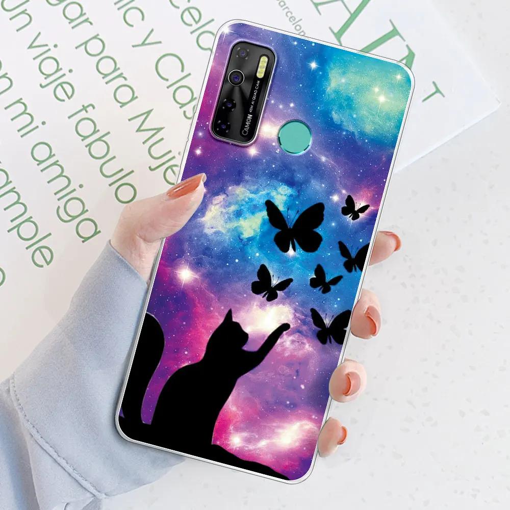 For Tecno Spark 5 Pro Case Cover For Tecno Camon 15 Air /Camon15 Funda Clear Soft Silicone TPU Phone Case or Tecno Spark 5 Coque