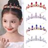Water Drop Shape Queen Princess Crown Zinc Zinc Alloy Diadem Headwear Fashion Bridal Crown  Birthday