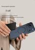 Apple 17 Pro Max Carbon Fiber Magnetic Phone Case with Lens Film for iPhone 15/14