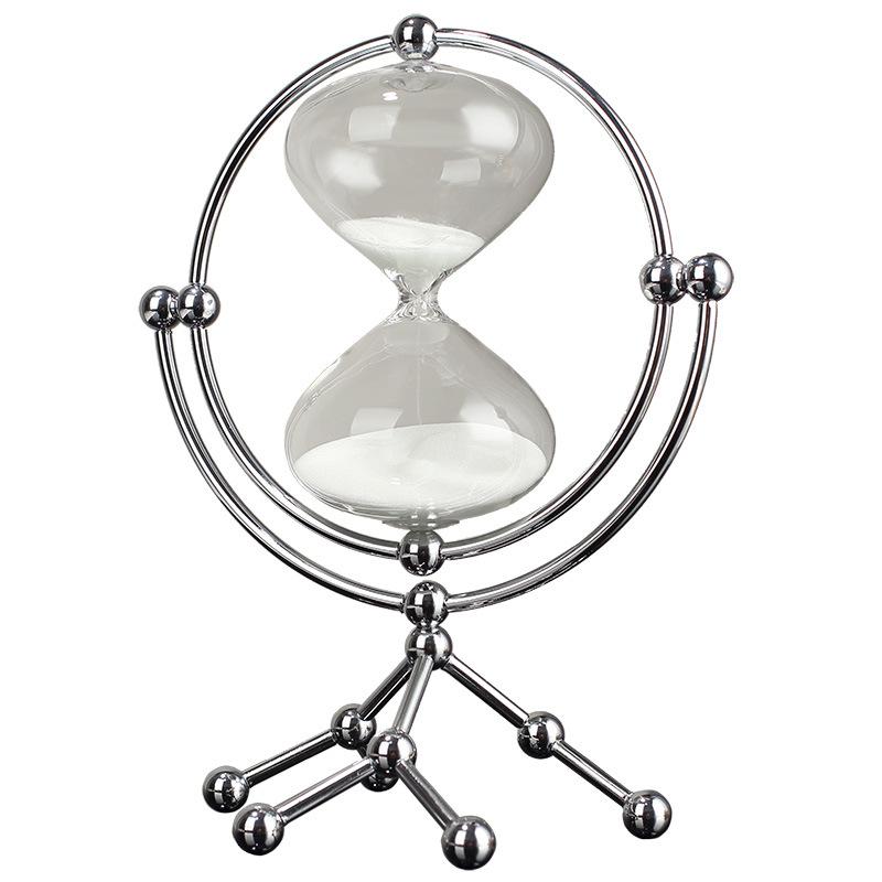 New Modern Round Hourglass 30 Minute Timer Ornament Office Study Decoration Ornament