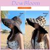 Fisherman Hat Women Summer Sun Protection With Large Brim For Outdoor Activities