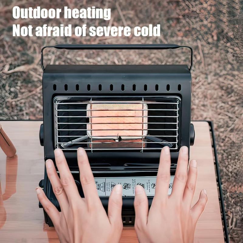 Double Coherent Heat Source Butane Heater Camping Emergency 13KW High Power Heating Stove Survival Tools Mini Tent Heater