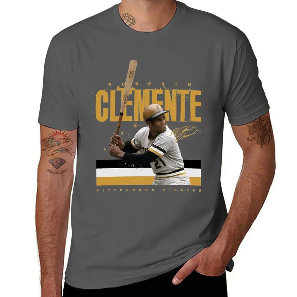 Róbértó Cléménté T-Shirt tops graphic t shirt vintage korean fashion oversizeds mens clothes