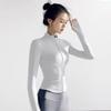 Women's Quick-Dry Sport Sunscreen Jacket - Zipper Long Sleeve Running & Yoga Top