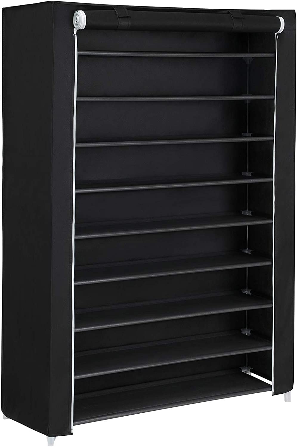 SONGMICS 10-Tier Shoe Rack, Shoe Shelf