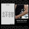 Japanese Traditional Tattoo Waterproof Sticker: Men's Long-lasting Floral Arm Pattern.