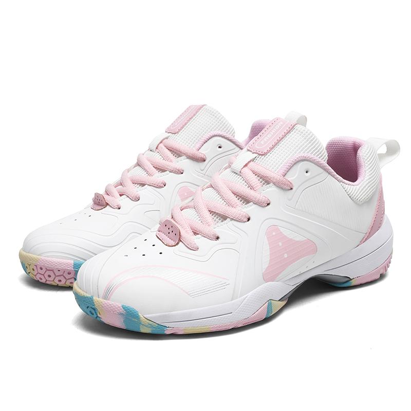 2025 New Professional Table Tennis Sneakers Men and Women Training Badminton Shoes Men's Stable Non-slip Sports Tennis Shoes