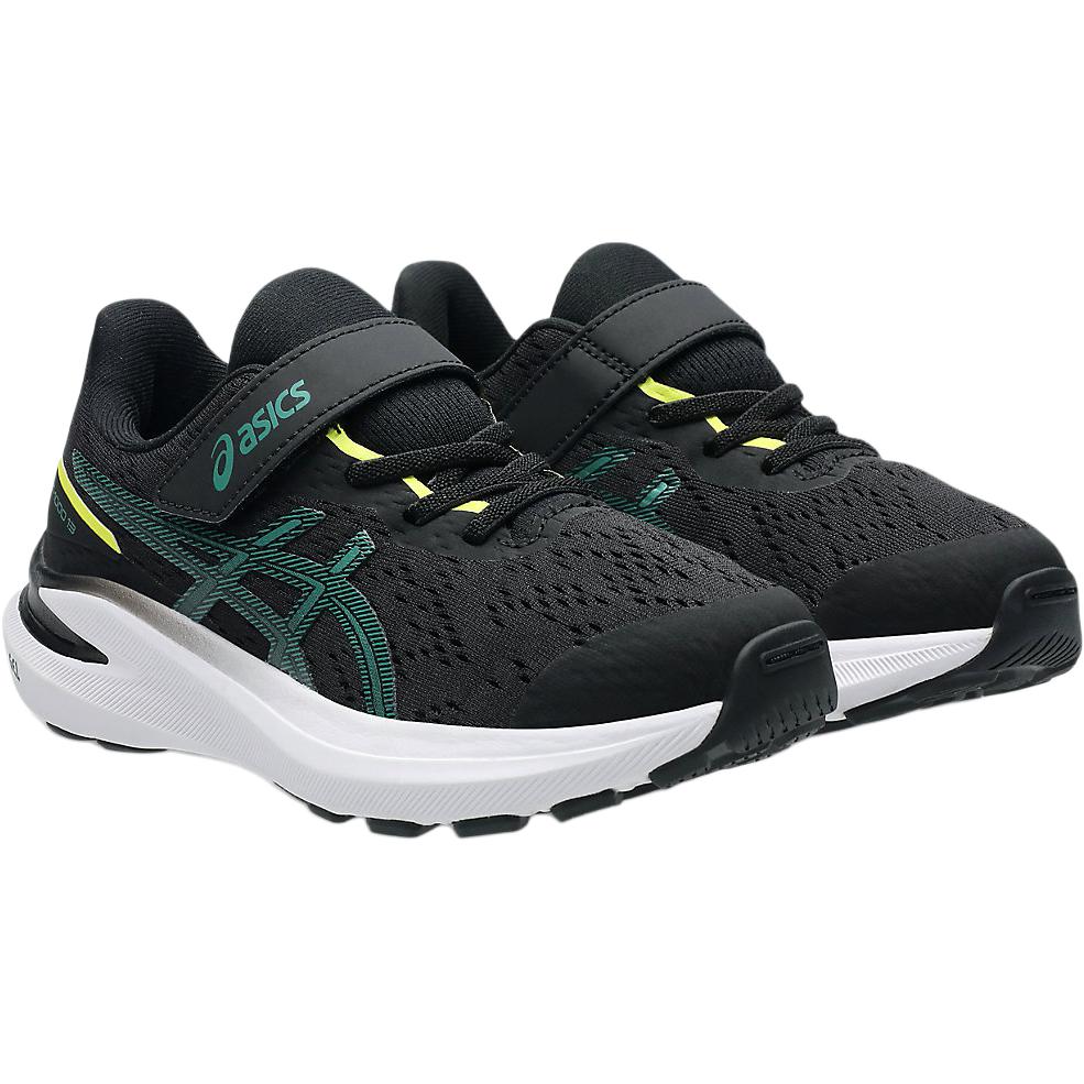 Asics GT-1000 13 Cushioning Stability Lightweight Moisture-Wicking Outdoor Fitness Sports Running Shoes Kids Sneakers Black 1014A344-008