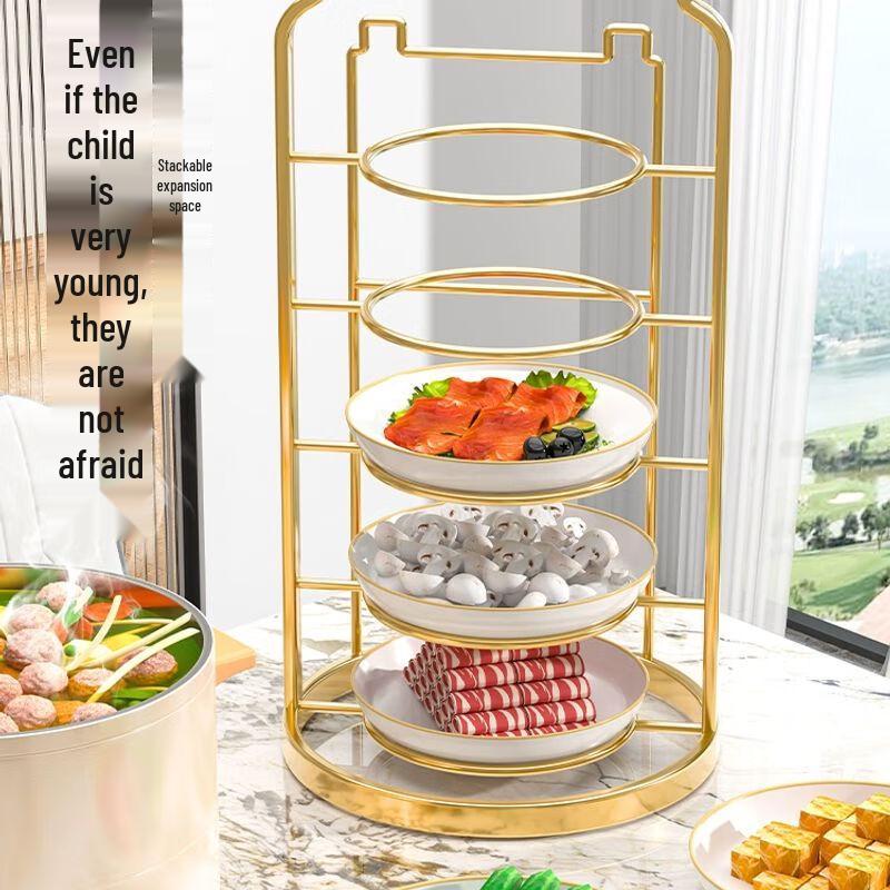 304 Stainless Steel Multi-Layer Kitchen Prep Rack