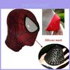 Maska na twarz Spidermana z ustami, nietoksyczna, miękka guma, półmaska zapewniająca komfortowe oddychanie