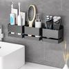 Waterproof Toothbrush Holder Wall Mounted Hair Comb Organizers Toothpaste Holder  Bathroom