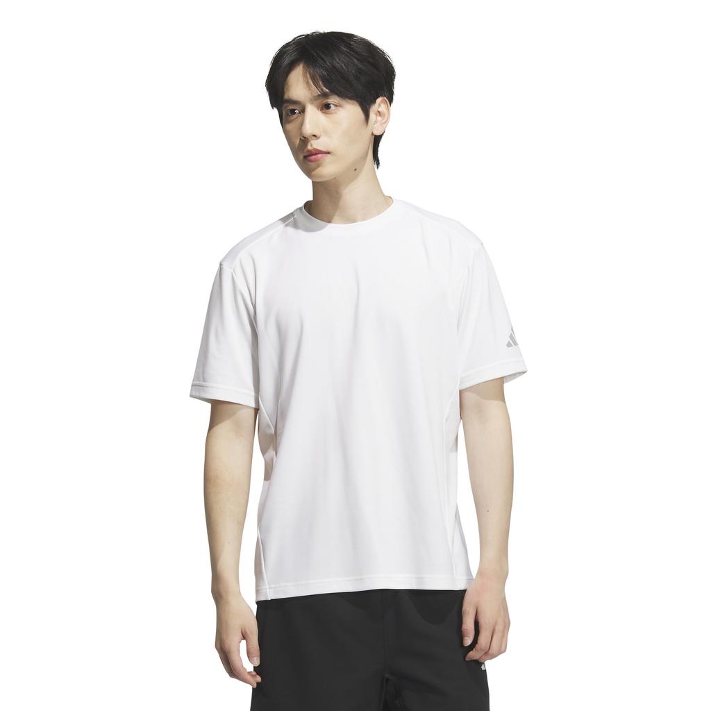 Adidas ADPTN Regular Fit Double Knit Short Sleeve White Size KQD47 T-Shirt, Men's, (JM2001),