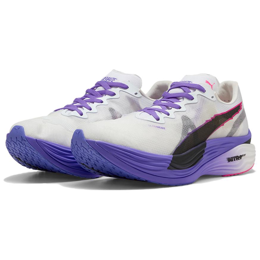 Puma Deviate Nitro Elite 3 Digitokyo Unisex Sneakers White Dark-Amethyst 311917-01