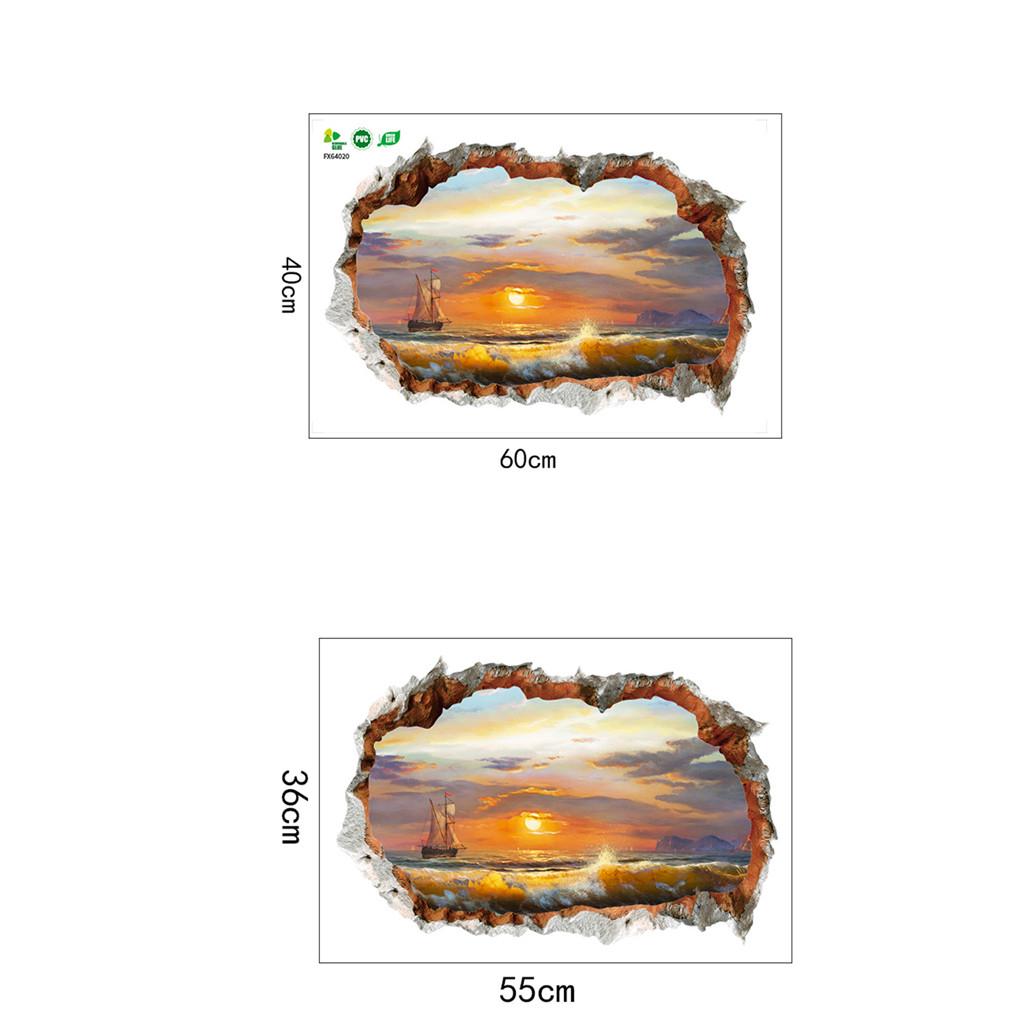 3D DIY семейный домашний стикер стены съемные настенные наклейки виниловые художественные — фото 3