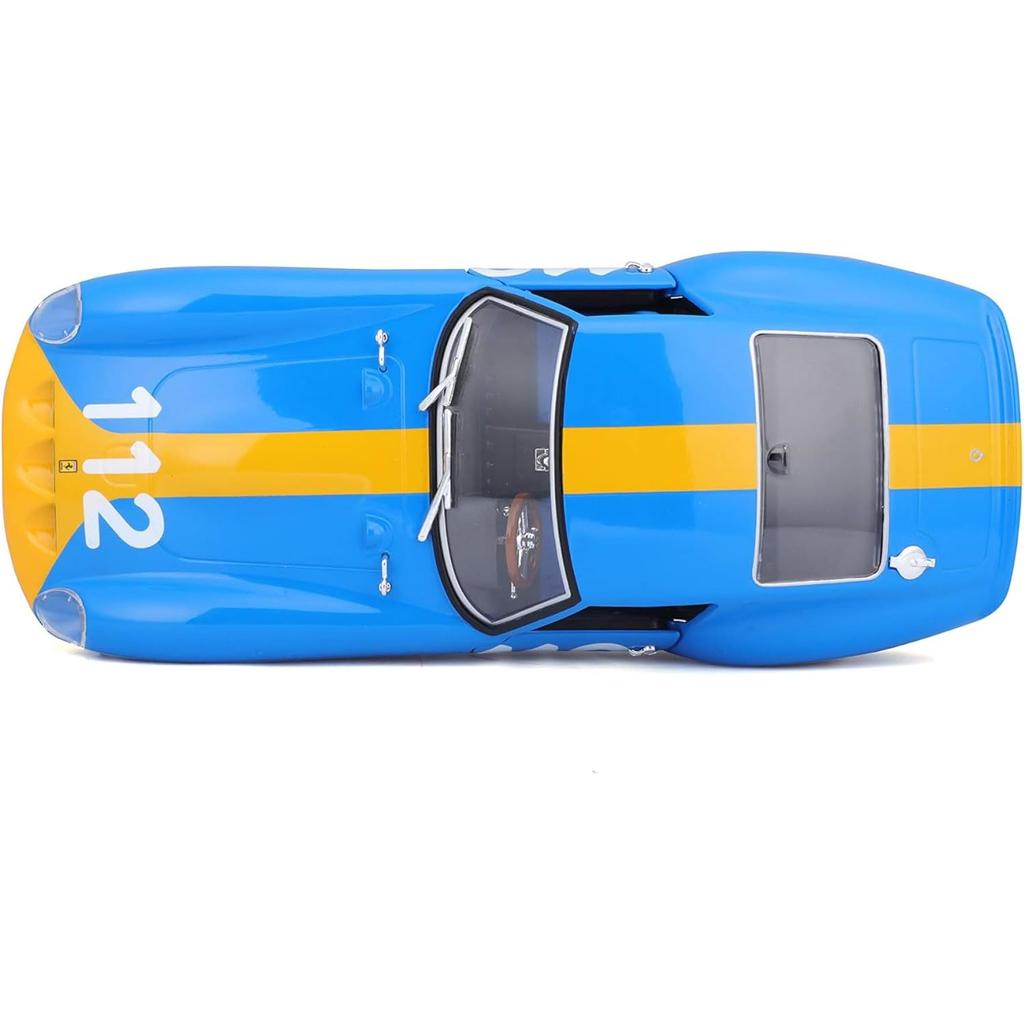 Bburago Ferrari 250 GTO Blue Diecast Model Finished Product 1/24 #112 / Car, 18-26305