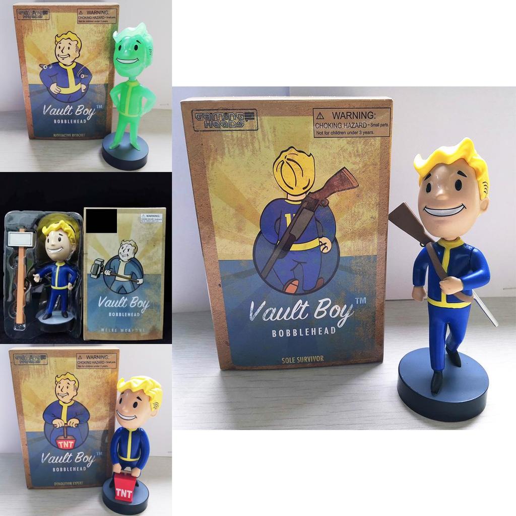Vault Boy Fallout Wersja Q Figurka Akcji PVC Model Dekoracja 12cm