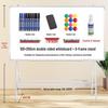 Double-Sided Magnetic Whiteboard and Blackboard Stand for Home, Office, and Classroom