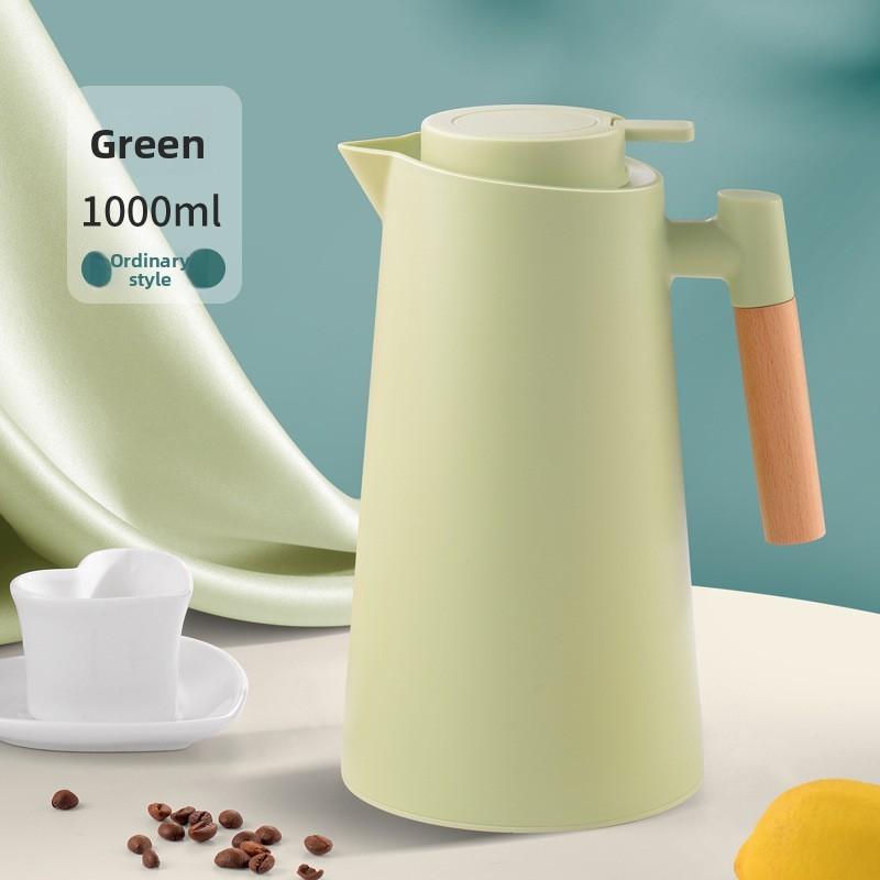 Large Capacity Insulated Water Bottle With Glass Inner For Home Use And Hot Beverage Storage