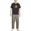 Nike Fashion Cartoon Anime Crew Neck Short Sleeve T-Shirt for Men