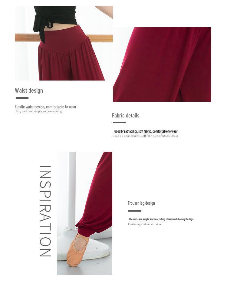 Damen Übergröße Weiche Modal Tapered Yogahose