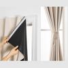 No Drill Easy Install 100% Blackout Short Curtains Kitchen Thermal UV Proof Windows Curtains Cover Privacy Flim Cloth Home Decor