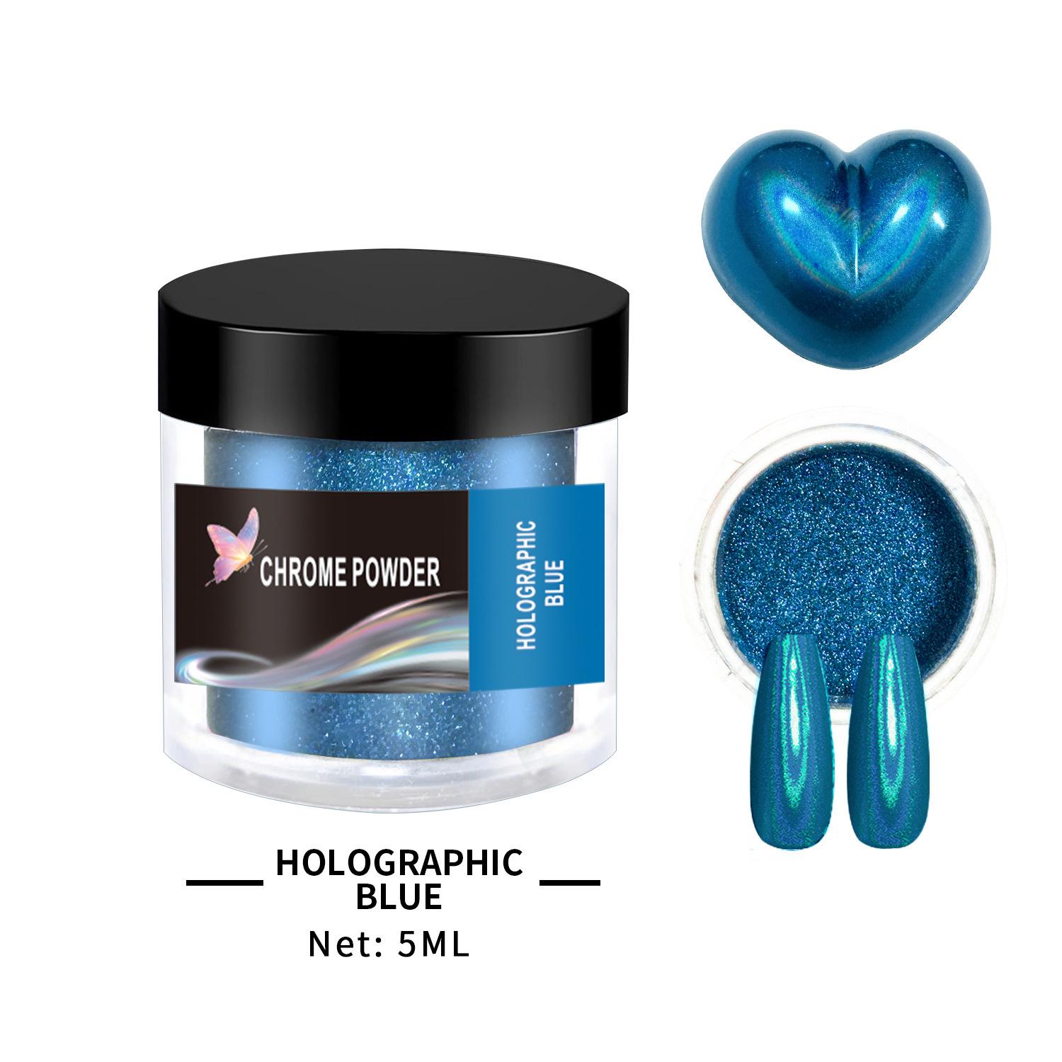 

Metallic Mirror Chrome Powder for Nail Art and DIY Crafts - 20 Colors