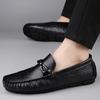 Loafers Men Male Boat Shoes Large Size 45 46 Leather Man Moccasins Mens Driving Shoes Casual Shoe Slip On Flats Mocasines Hombre