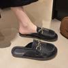 Fashion Fashionable Waterproof Ins Trendy Flats Women's Shoes 2025 Summer New Lazy Woman's Footwear Outer Wear