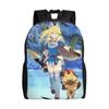 1Piece Yellow New School Year Book Pack Monster Hunter Students Backpack