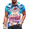 Y2k Men's T-shirt High Quality Dragon Ball Vegeta Tops Hip Hop Goku Harajuku Style Super Saiya 2025