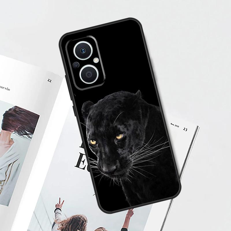 Cheetah Panther Case For OPPO Find X9 X5 X6 X8 Pro OPPO Reno 12F 14F 13F 11F 10 12 13 14 Pro 7 8 Lite Cover